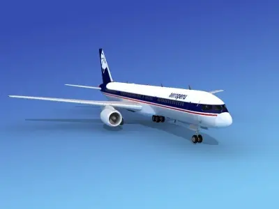 Boeing 757-200 Aeroperu 3D model