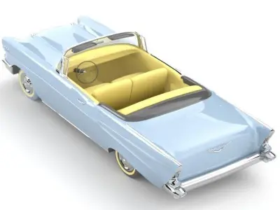 57 Chorvelet Low-poly 3D model