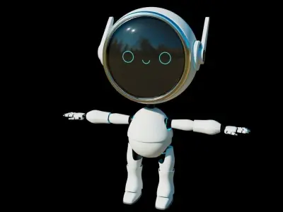 Little Robot 3D model order