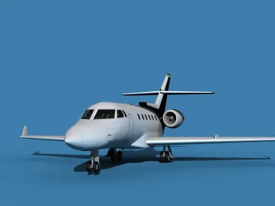 Hawker Siddley 800SR V14 3D model