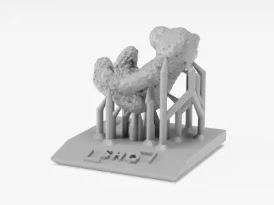Toys pack - Teddy bears and wooden toys 1-35 3D print model