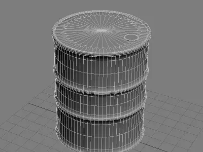 Barrel 3D model