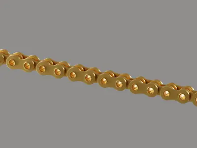 Chain bicycle Free 3D model