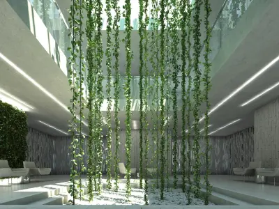 vertical garden 19 3D model