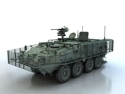 Stryker M1126 3D model