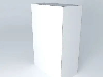 Outdoor boxes type 2 Statoil Fuel Retail Riga Latvia Free 3D model