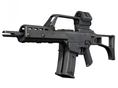 G36 Assault Rifle 3D model