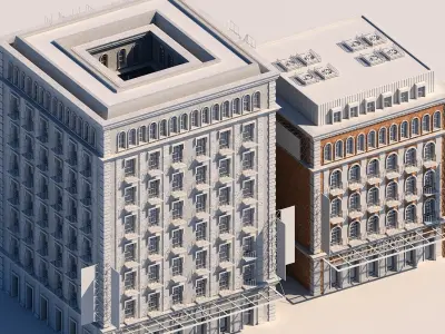 Commercial Buildings 104 3D model