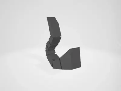 BUNTUT MACAN SUMATRA 3D model