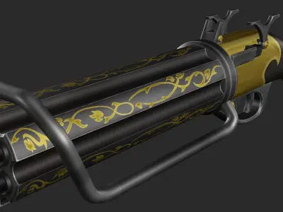 The List - The Legend of Vox Machina Low-poly 3D model