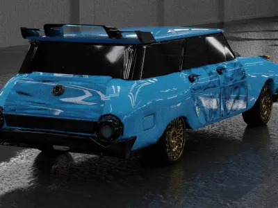 vintage 19662 Free 3D model