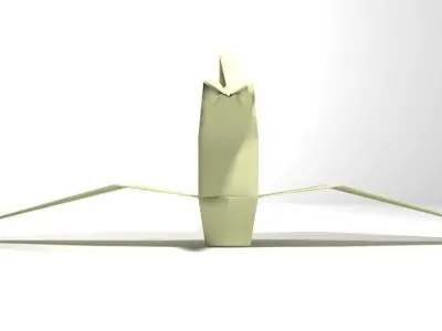 Origami - Bird 3D model