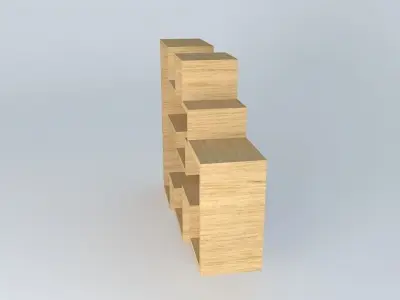 niche niche rack shelf Free 3D model