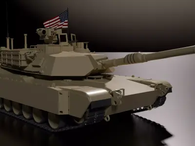 M1A2 Abrams SEPV3 3D model