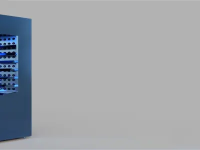 Teka Cool Easy-Shelf 100 Open Front Cooler 3D print model