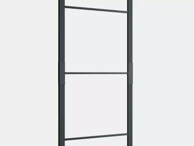 SKYTTA Sliding door frame Low-poly 3D model