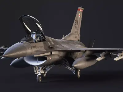 F-16C Viper 3D model