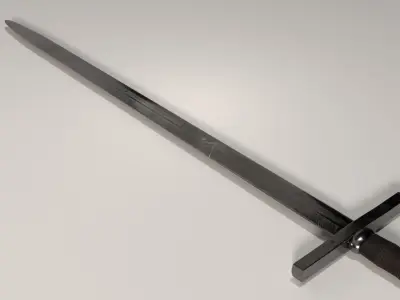 Realistic Medieval Sword 3D model