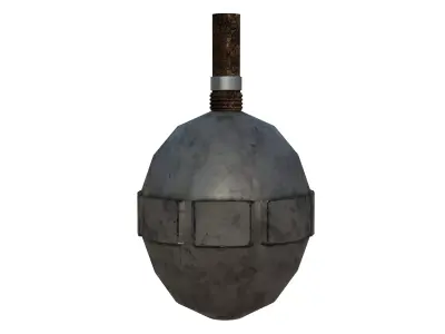 M1917 Eierhandgranate hand granade Low-poly 3D model