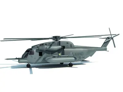Sikorsky CH-53E Super Stallion 3D model