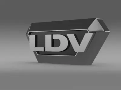 LDV Logo 3D model