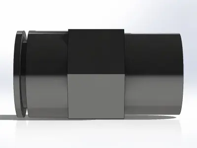 Conexao SMC KQ2H08-02S Connection 3D model