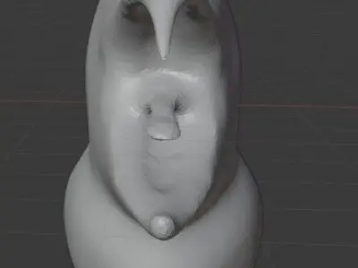 Vulture Head Sculpt Free 3D print model