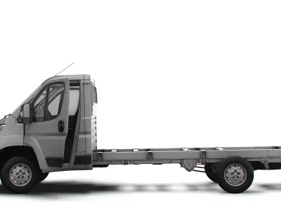 Citroen Jumper Chassis HQInterior SCab 4035WBXL 2023 3D model