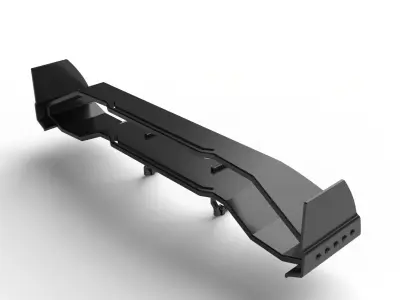 spoiler tuning ubaru vo2 3D model