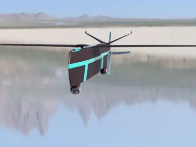 UAV drone 1 3D model