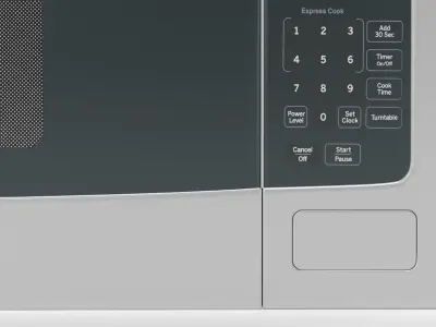 GE Profile Countertop Microwave Oven PEM31SFSS 3D model