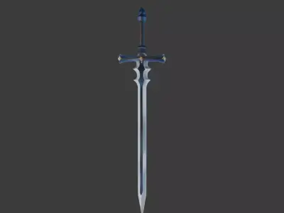 Dwarf Sword 3D model