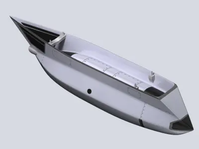 Gun Pod for F-35 3D model
