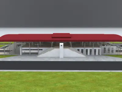 INDUSTRIAL STRUCTURES 2 3D model