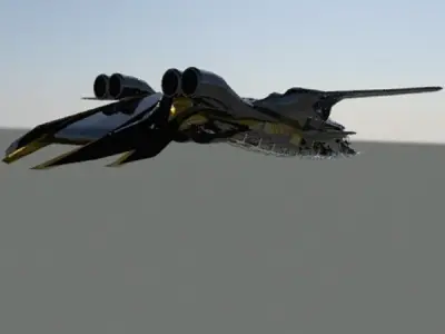 Space Ship Collection - 12 Ships 3D model