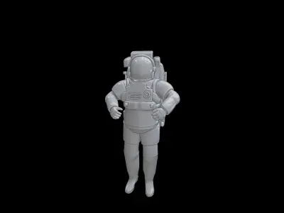 Astronaut space suit 3D print model