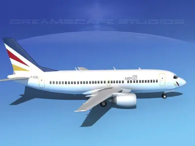 Boeing 737-300 Europe Airpost 3D model