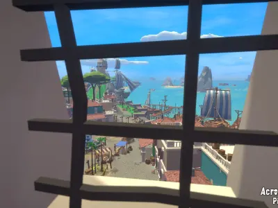 Acronym - Pirate Pack Low-poly 3D model