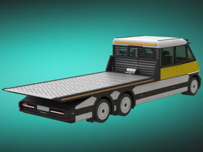Generic EV Tow truck 3D model