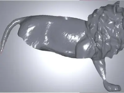 MakeIT Loin Concrete Mold 2 Pieces 3D model