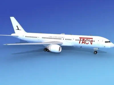 Boeing 757-200 Cabo Verde  3D model