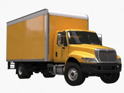 Durastar Box Truck 3D model purchase