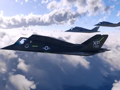 Northrop XST Stealth Demonstrator 3D model