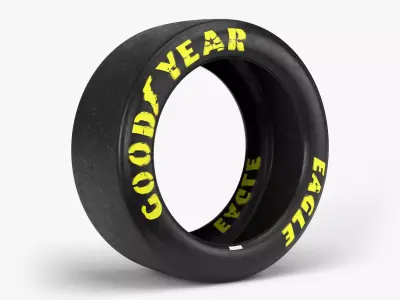 Goodyear Eagle Tire Low-poly 3D model