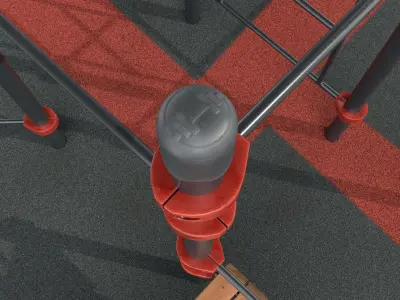 Calisthenics Park 3D model