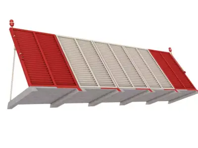 Jet Blast Deflector 3D model