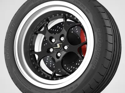 Wheel Schmidt VN line 3D model
