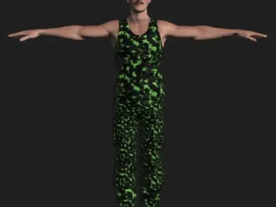 Military Characters 3D model