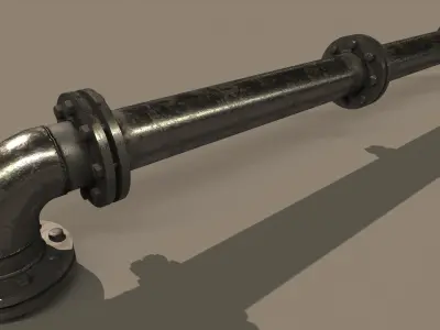 Pipe Manifold 3 3D model