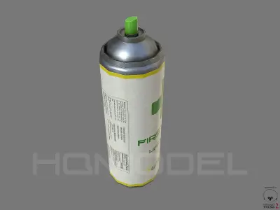 First Aid Spray Health PBR Low-poly 3D model